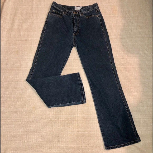Calvin Klein 6 high-rise straight-leg blue jeans - Picture 2 of 3